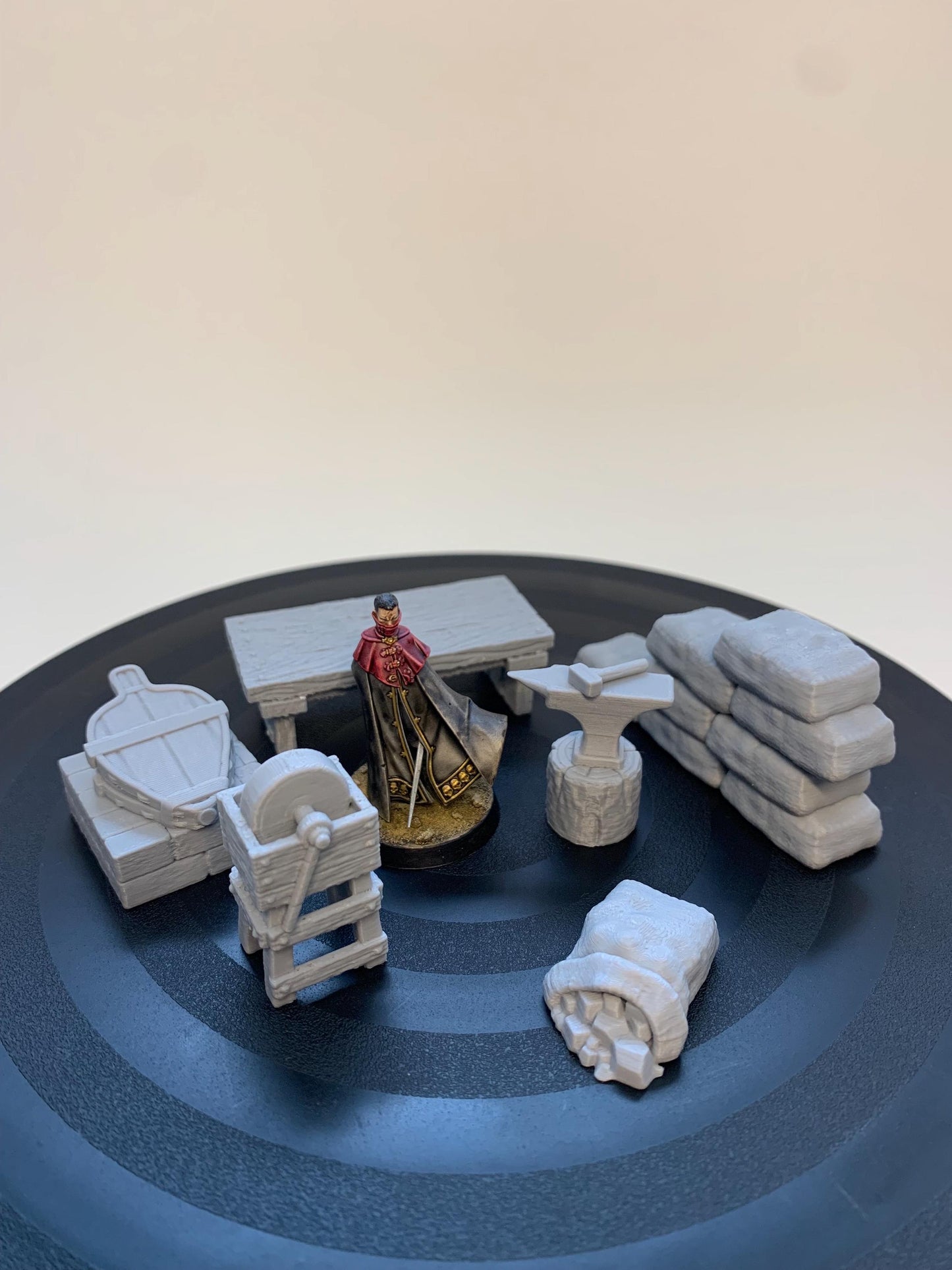 Forge Scatter Terrain Bundle | Blacksmith House | Workbench | Fantasy | Medival | Tabletop Terrain | TTRPG | 28/32mm | D&D | 5e | SafeHold