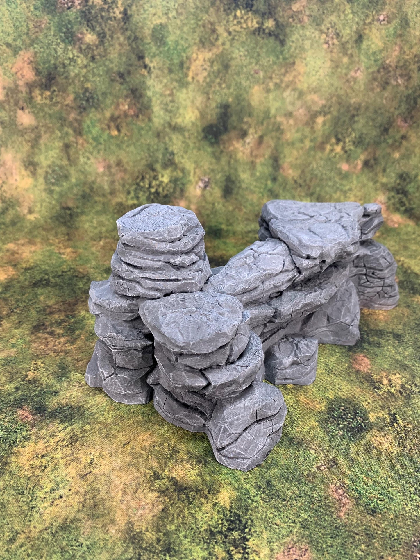 Tabletop Terrain - Große Felsen Set | Giant Rock Walls | Mountain | Cliff | Bundle | 32mm | 28mm| Wargaming | RPG | Grassland | Desert | 5e