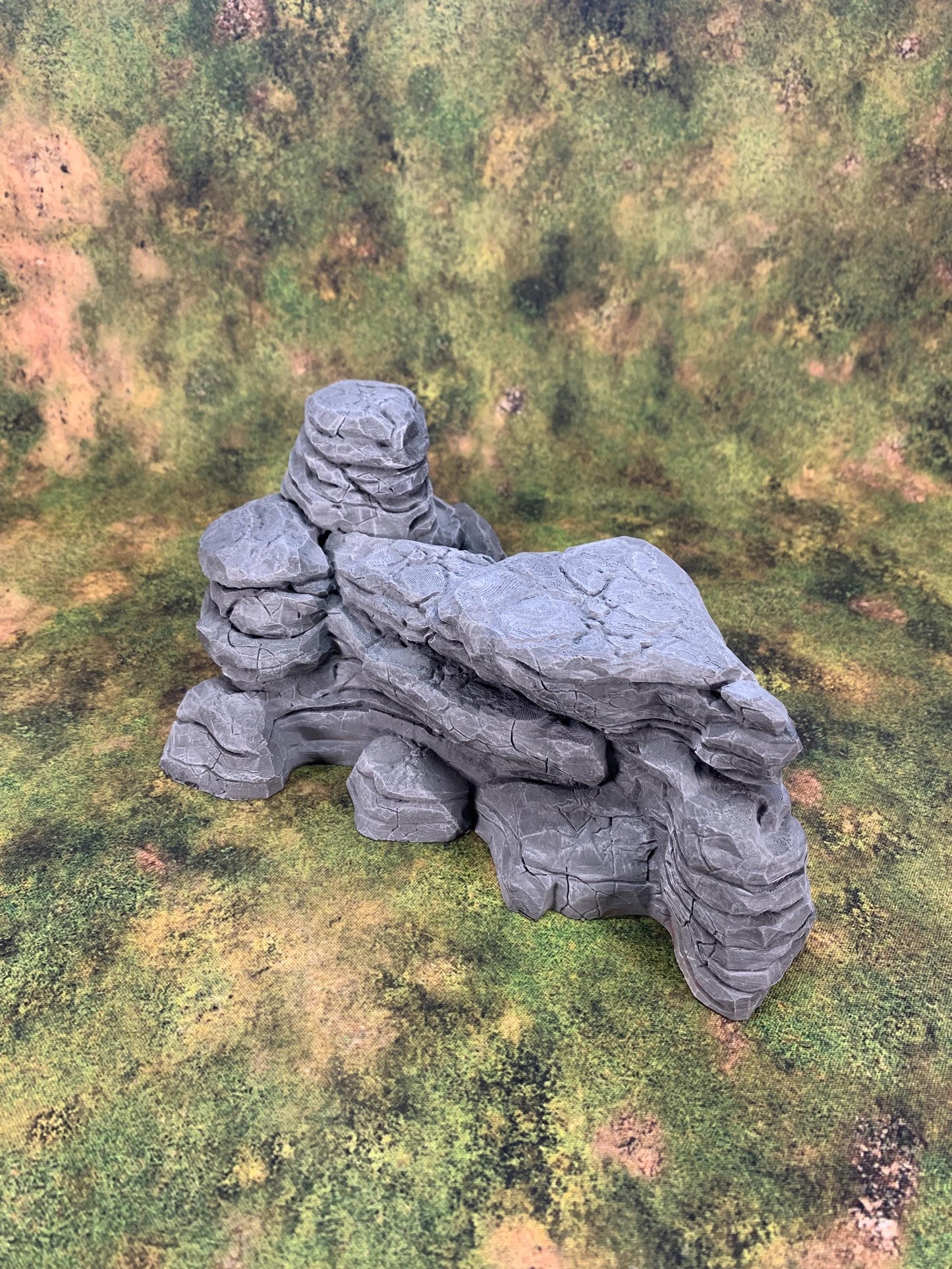 Tabletop Terrain - Große Felsen Set | Giant Rock Walls | Mountain | Cliff | Bundle | 32mm | 28mm| Wargaming | RPG | Grassland | Desert | 5e