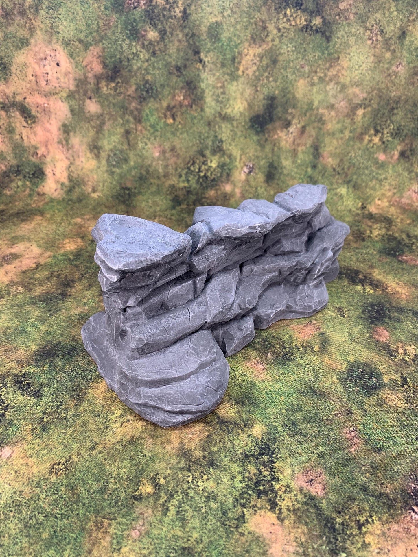 Tabletop Terrain - Große Felsen Set | Giant Rock Walls | Mountain | Cliff | Bundle | 32mm | 28mm| Wargaming | RPG | Grassland | Desert | 5e