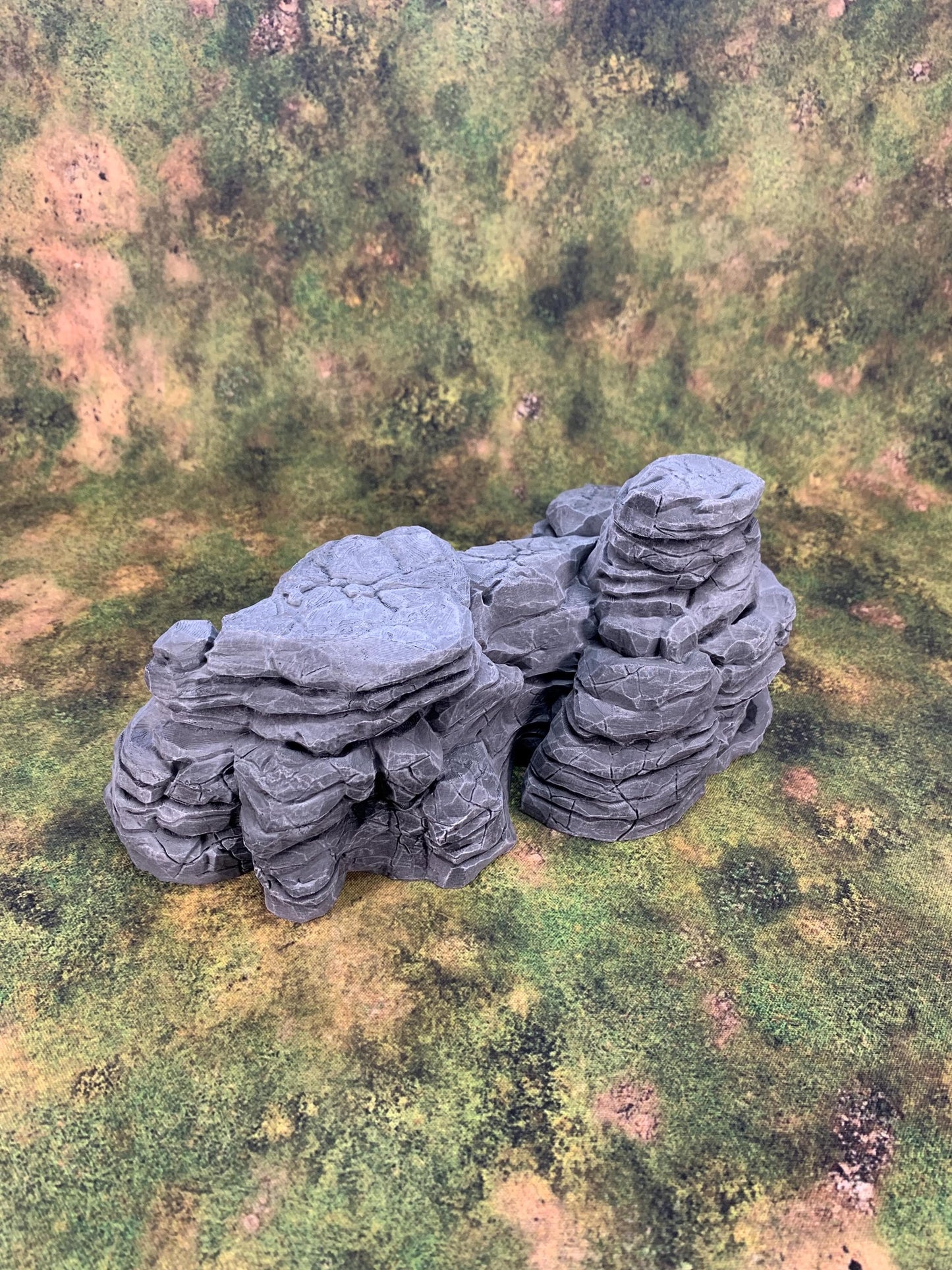 Tabletop Terrain - Große Felsen Set | Giant Rock Walls | Mountain | Cliff | Bundle | 32mm | 28mm| Wargaming | RPG | Grassland | Desert | 5e