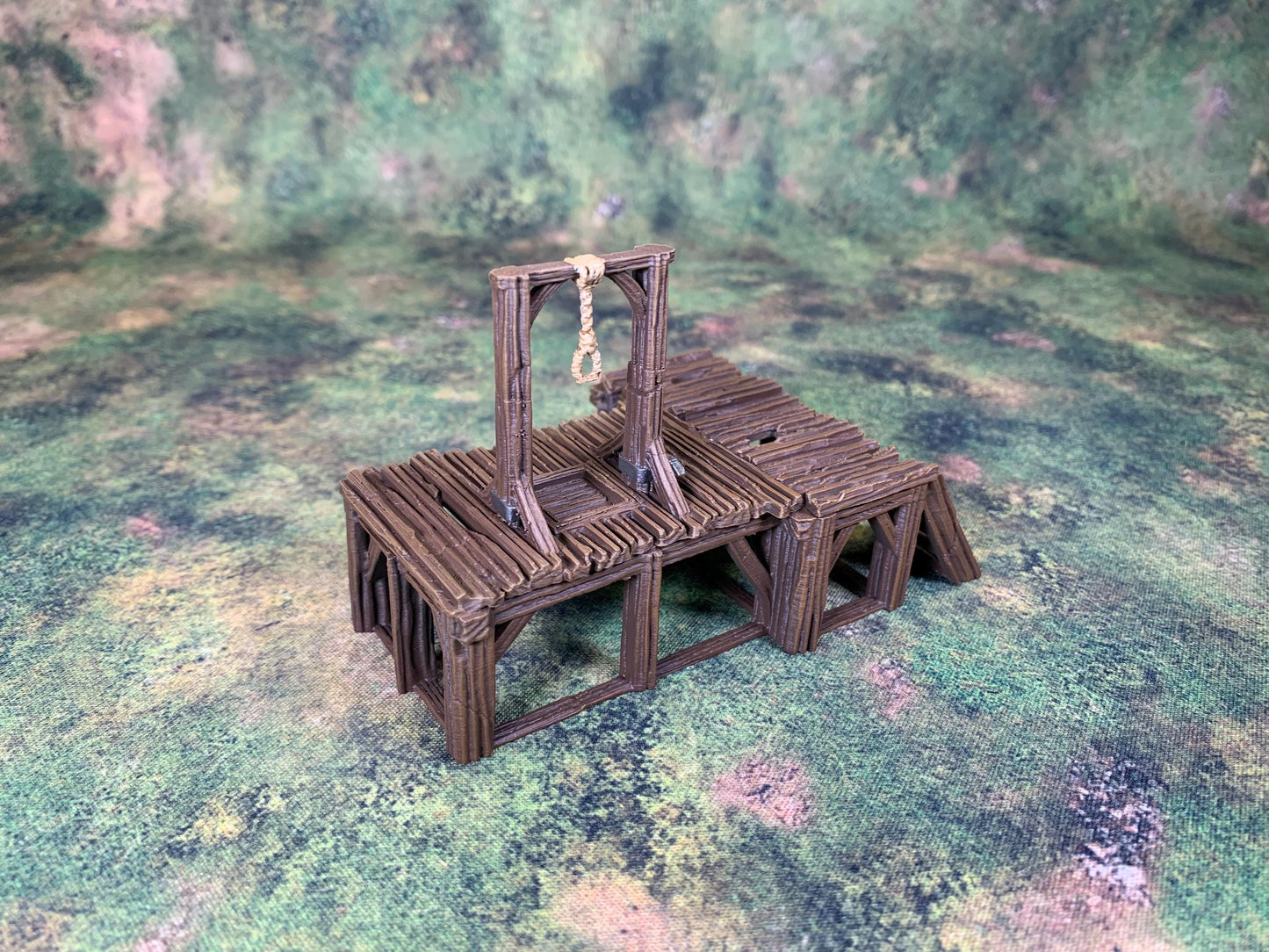 Miniature Gallows Set | Place of Execution Scatter | Impaled Skeletons | Tabletop Terrain | DND | RPG Mini | 28/32mm | Wargames | MyDungeon