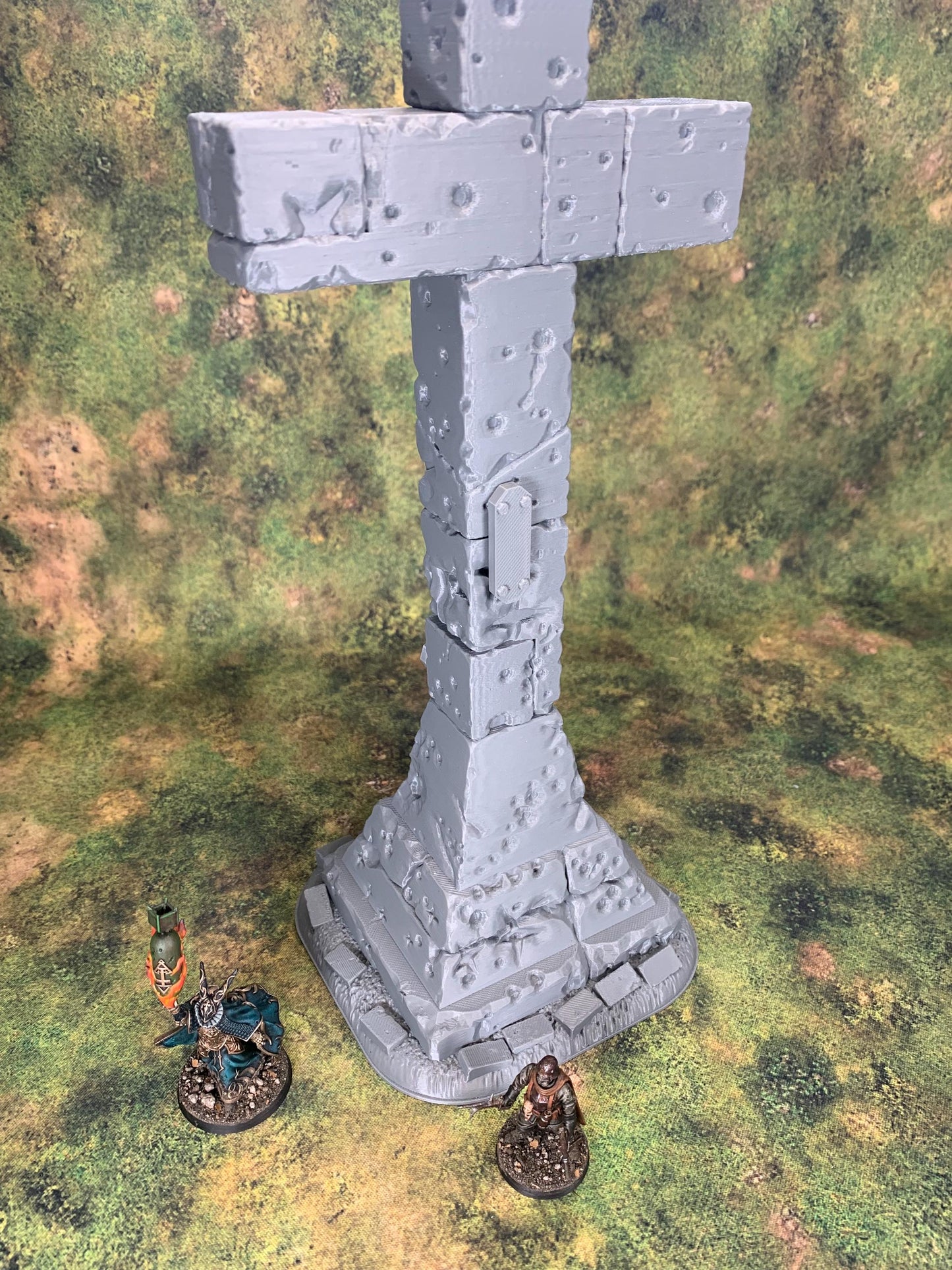 Trench Crusade Brutal Cross | Grimdark Wargaming Scenery | New Antioch | Pilgrims |  Tabletop Terrain | 28/32mm | BlackCobraMiniatures