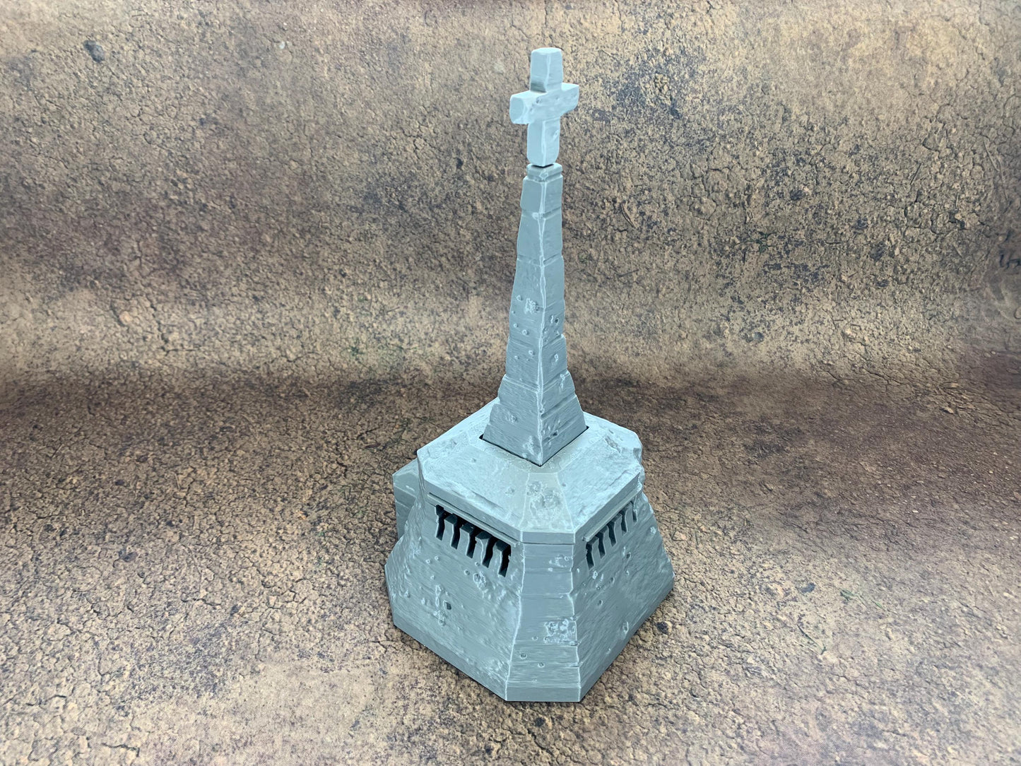 Large Trench Bunker | Playable Interior | Trench Crusade | Grimdark Wargaming Scenery | New Antioch | Tabletop Terrain | 28/32mm | Diceverse