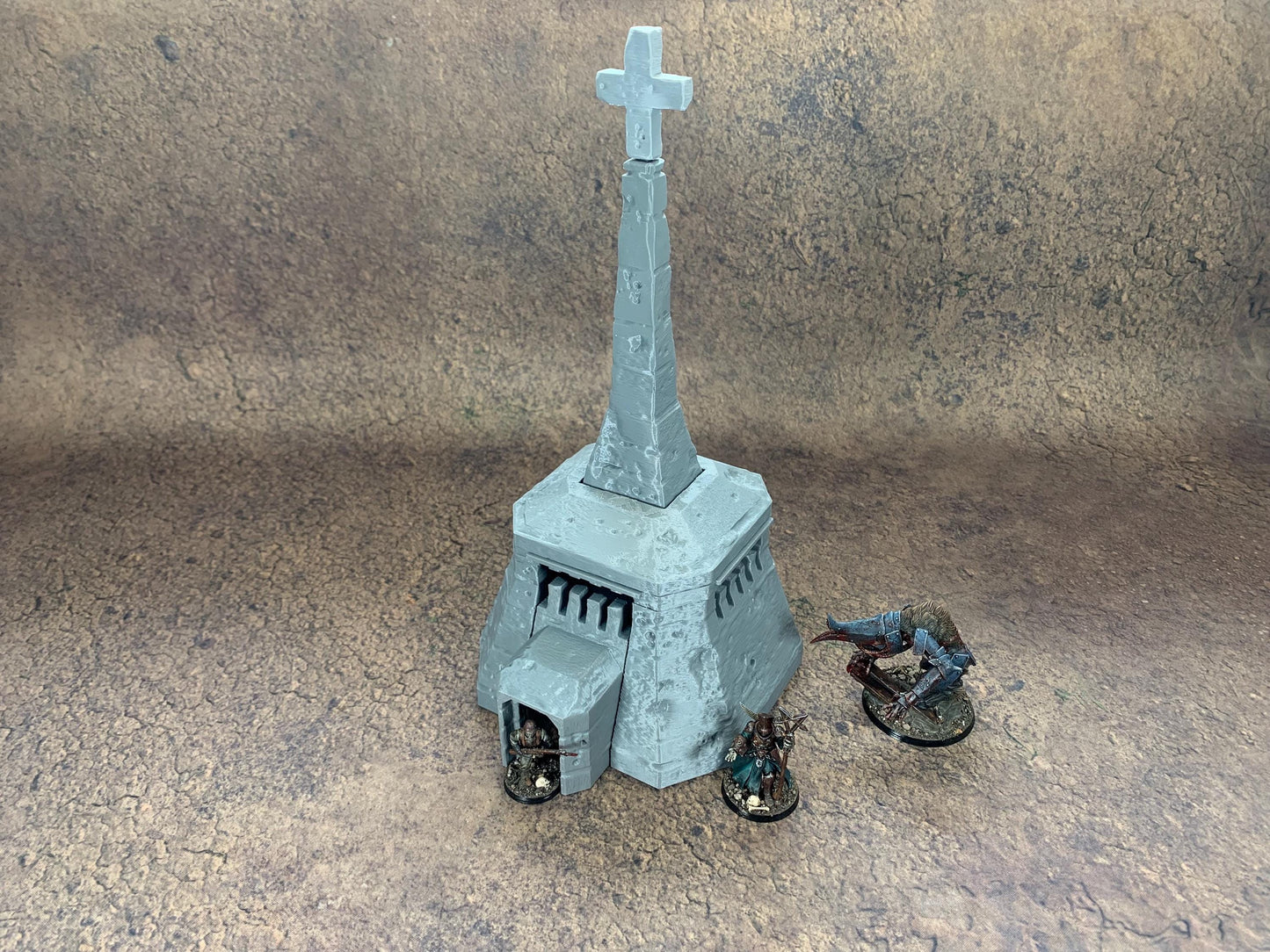 Large Trench Bunker | Playable Interior | Trench Crusade | Grimdark Wargaming Scenery | New Antioch | Tabletop Terrain | 28/32mm | Diceverse