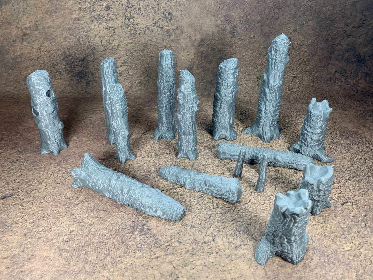 Dead Forest Bundle 16x | Burned Trees | Trench Crusade | Wargaming | New Antioch | Pilgrims |  Tabletop Terrain | 28/32mm | Diceverse