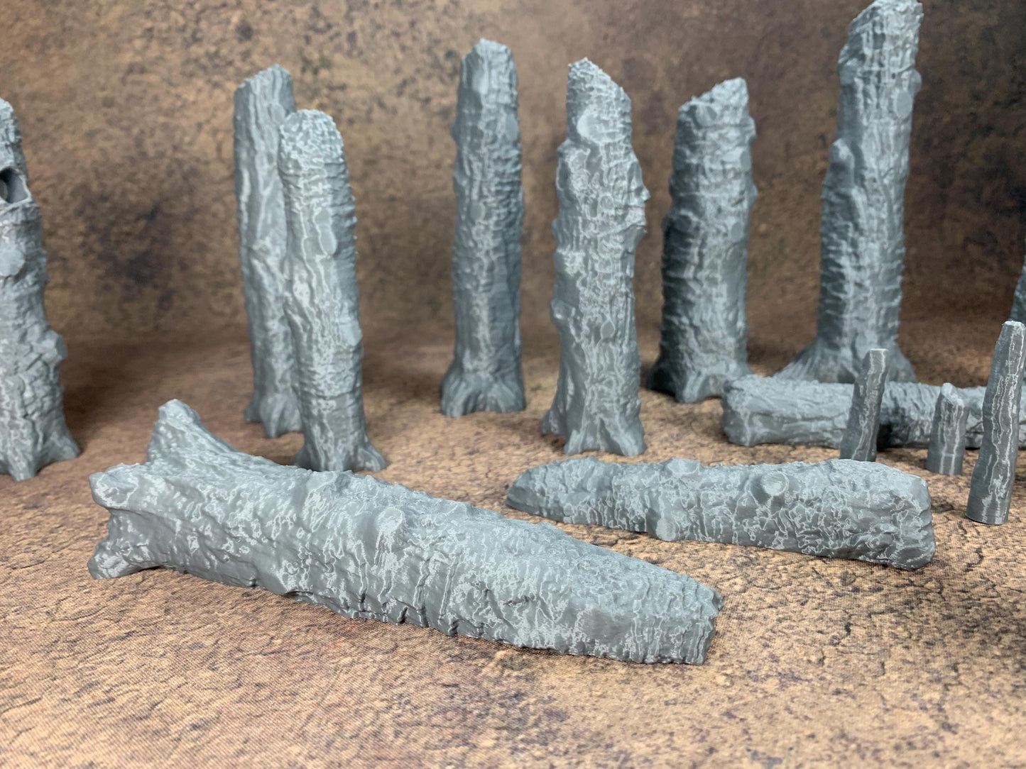 Dead Forest Bundle 16x | Burned Trees | Trench Crusade | Wargaming | New Antioch | Pilgrims |  Tabletop Terrain | 28/32mm | Diceverse