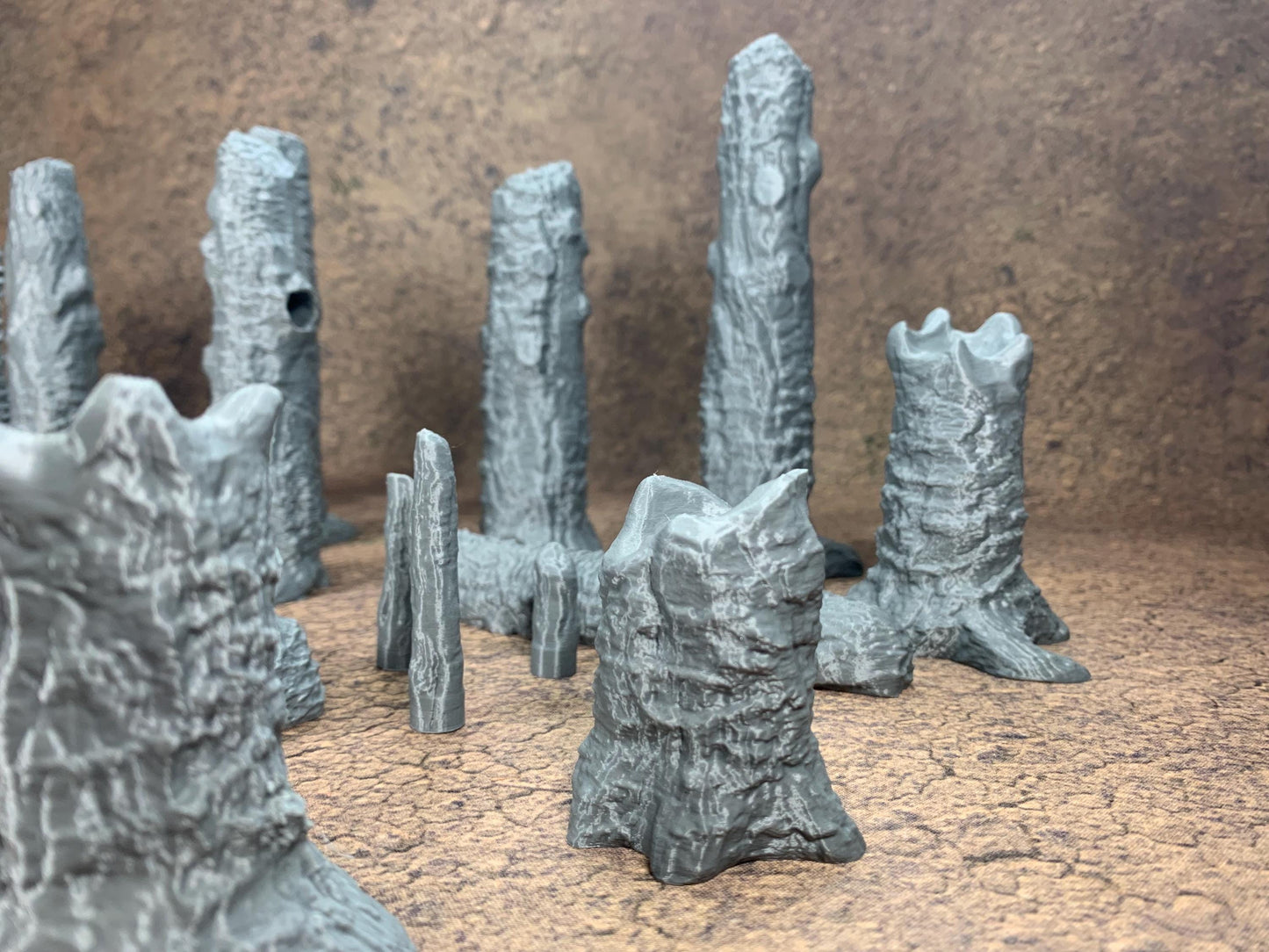 Dead Forest Bundle 16x | Burned Trees | Trench Crusade | Wargaming | New Antioch | Pilgrims |  Tabletop Terrain | 28/32mm | Diceverse