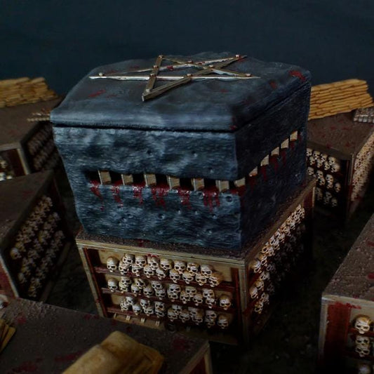 Heretic Legions Bunker | Trench Crusade | Wargaming Scenery | Court of the Seven Headed Serpent | Tabletop Terrain | 28/32mm | Warscape3D