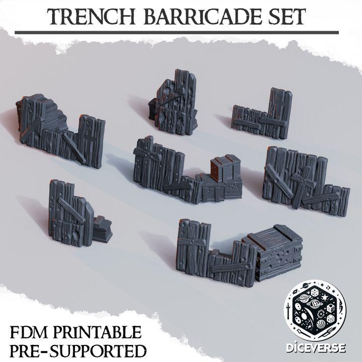 Trench Compatible Scatter Terrain Bundles | Wargaming | New Antiochia | Zealot Pilgrims | Heretical Legions  | 28/32mm | Diceverse