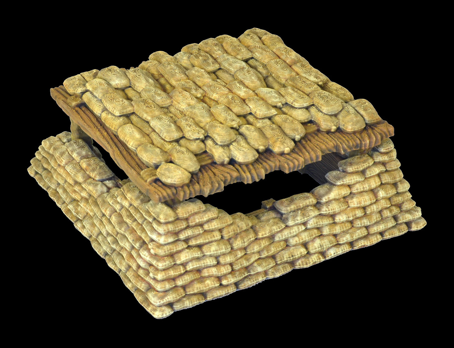 Trench Sandbag Bunker | Trench Crusade | Wargaming Scenery | New Antioch | Pilgrims |  Tabletop Terrain | 28/32mm | Dani Amengual