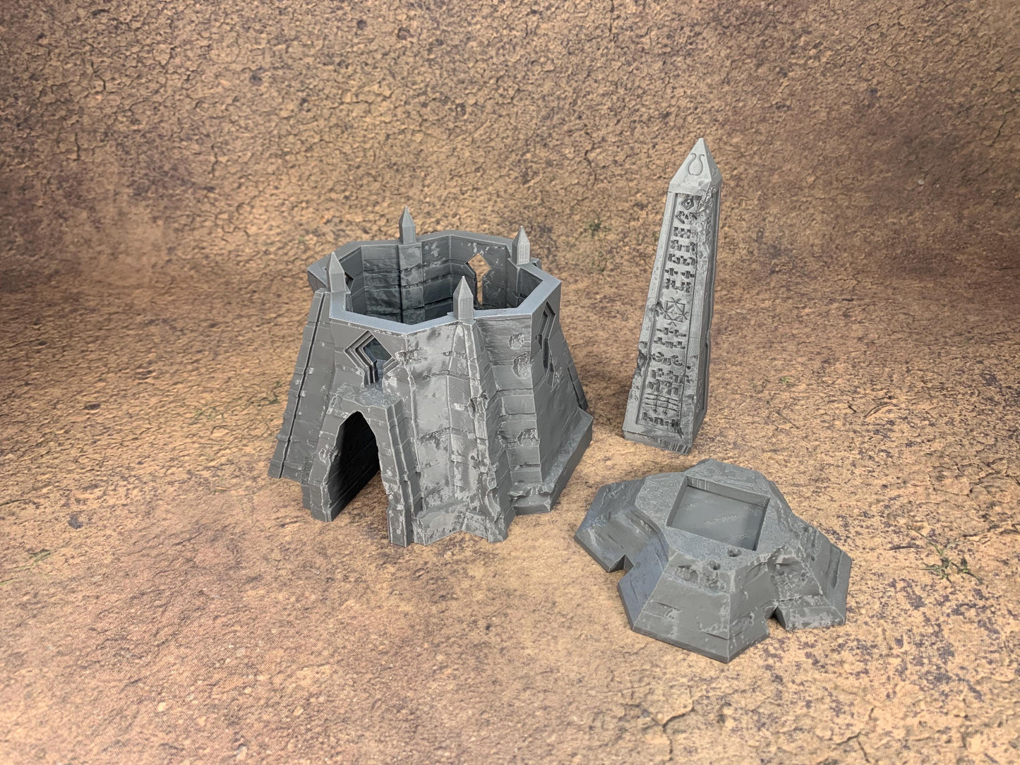 Large Heretic Trench Bunker | Playable Interior | Trench Crusade | Grimdark Wargaming | New Antioch | Tabletop Terrain | 28/32mm | Diceverse