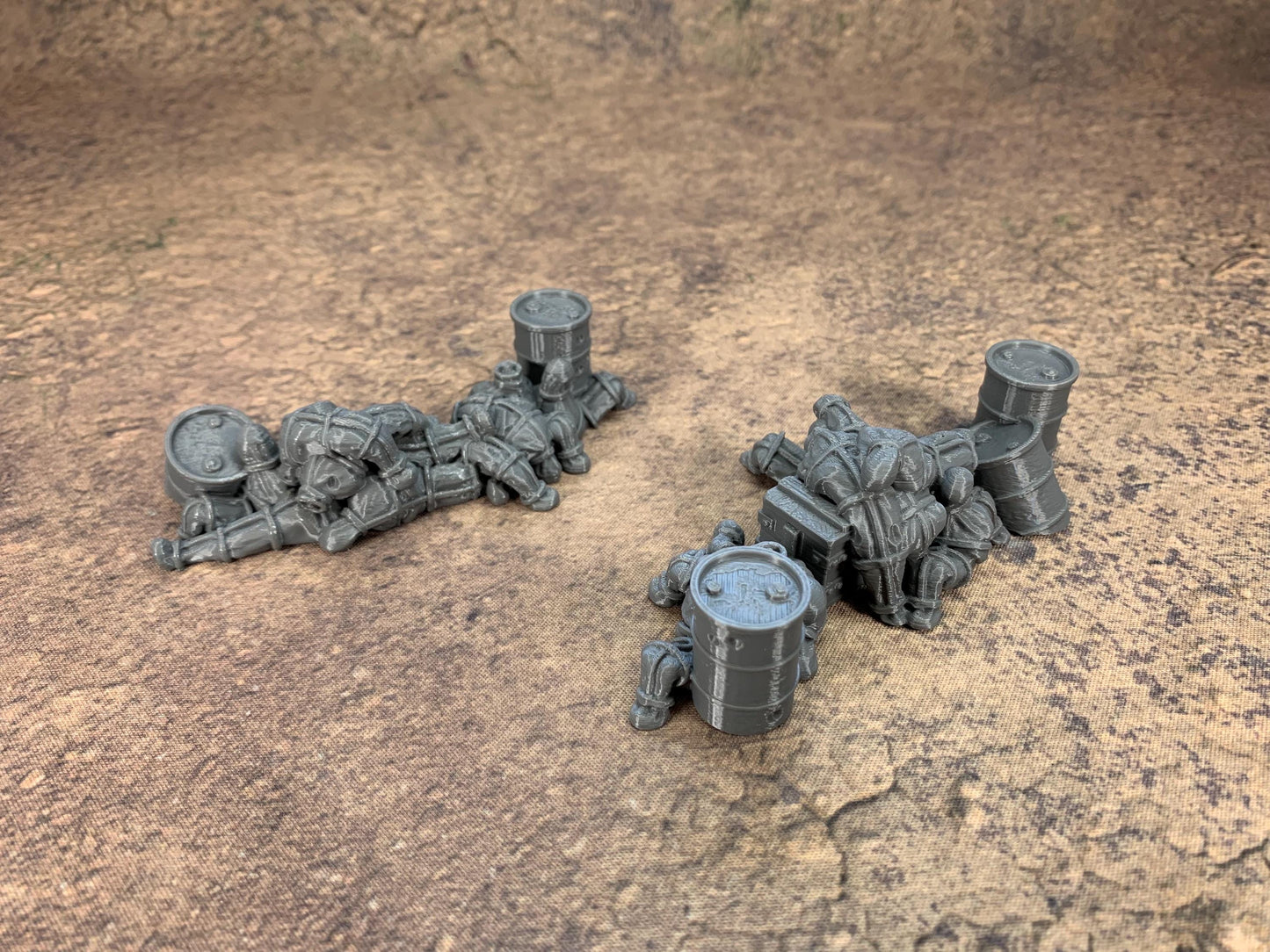 Trench Corpse Barricades and Walls Bundle 6x | Trench Crusade | Wargaming | New Antioch | Pilgrims |  Tabletop Terrain | 28/32mm | Diceverse
