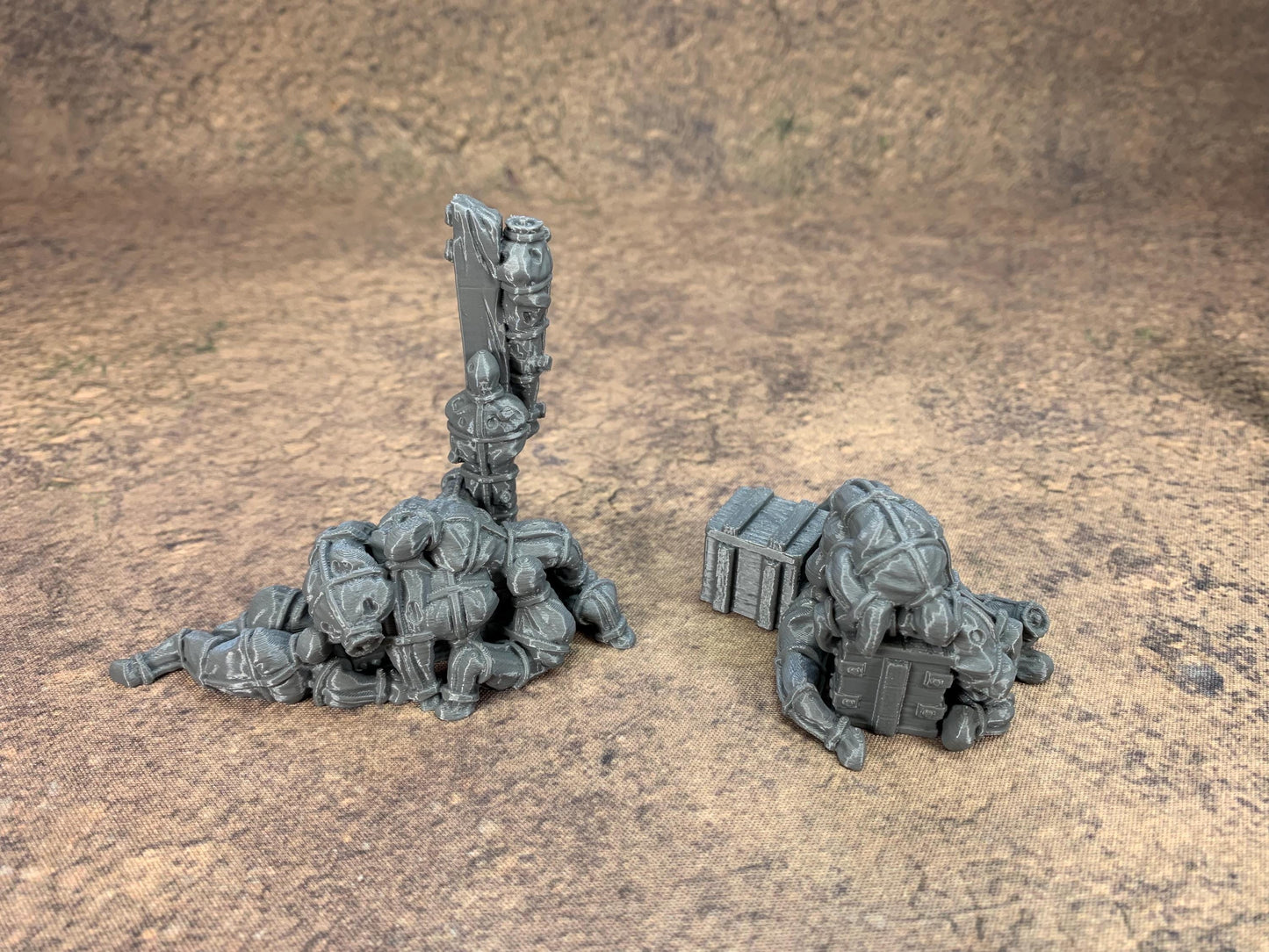 Trench Corpse Barricades and Walls Bundle 6x | Trench Crusade | Wargaming | New Antioch | Pilgrims |  Tabletop Terrain | 28/32mm | Diceverse