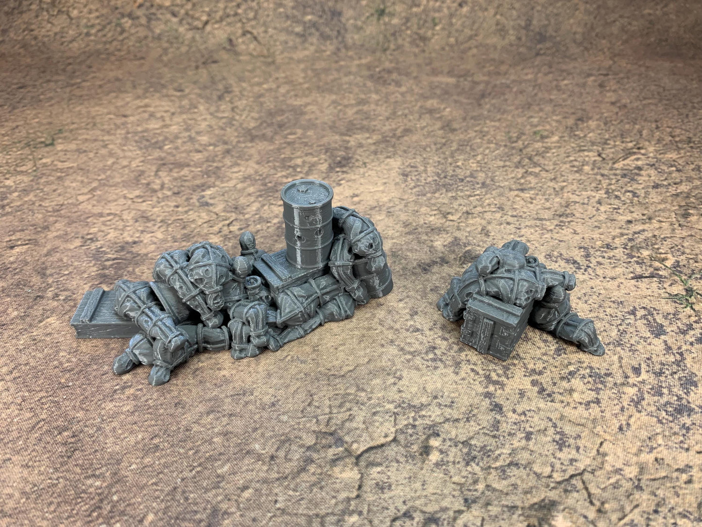 Trench Corpse Barricades and Walls Bundle 6x | Trench Crusade | Wargaming | New Antioch | Pilgrims |  Tabletop Terrain | 28/32mm | Diceverse