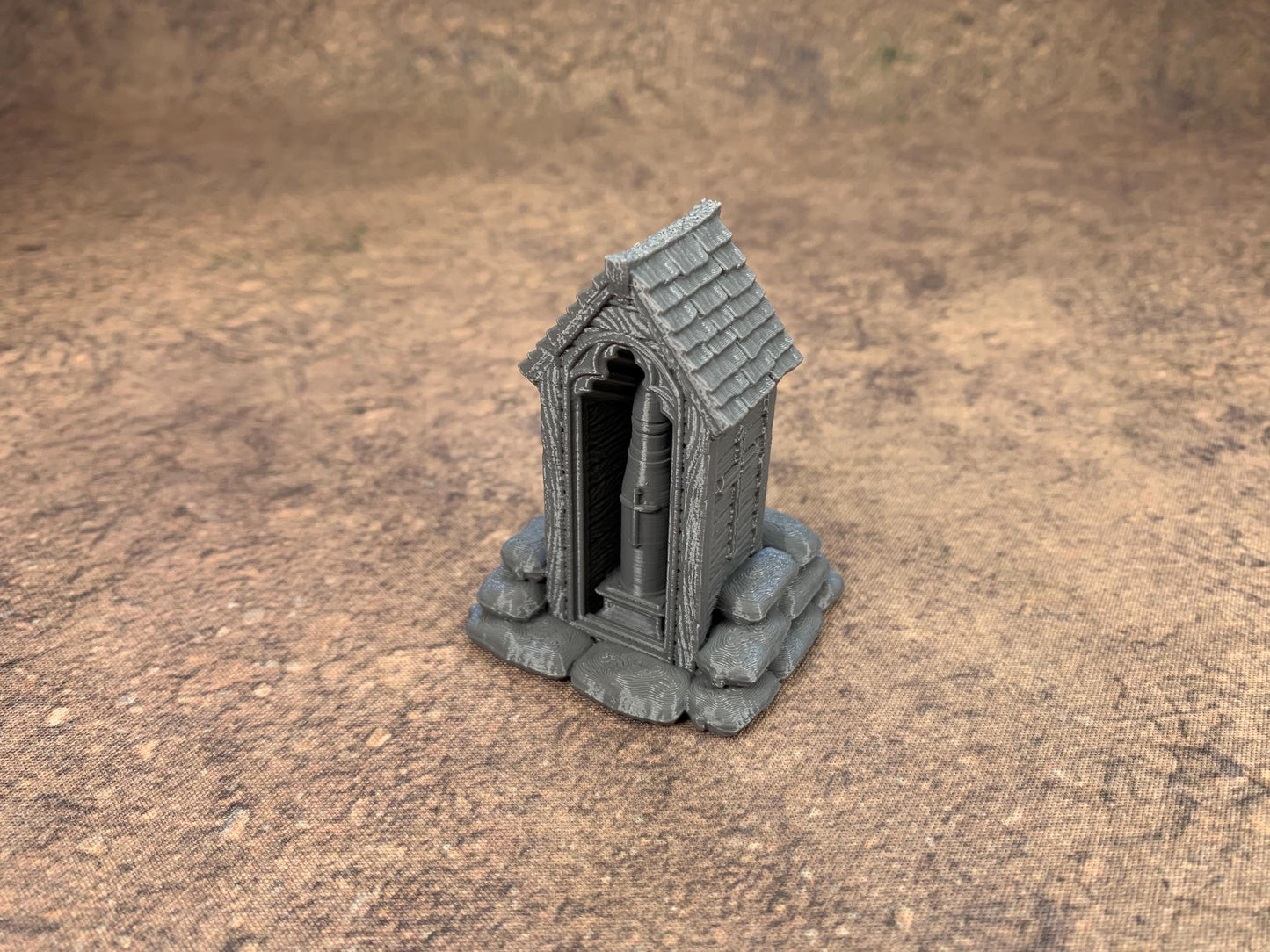 Trench Bullet Shrine | Ammunition Temple | Trench Crusade Scatter | Wargaming | New Antioch | Tabletop Terrain | 28/32mm | Dani Amengual