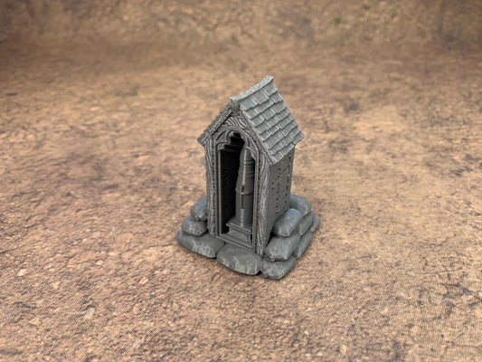 Trench Bullet Shrine | Ammunition Temple | Trench Crusade Scatter | Wargaming | New Antioch | Tabletop Terrain | 28/32mm | Dani Amengual