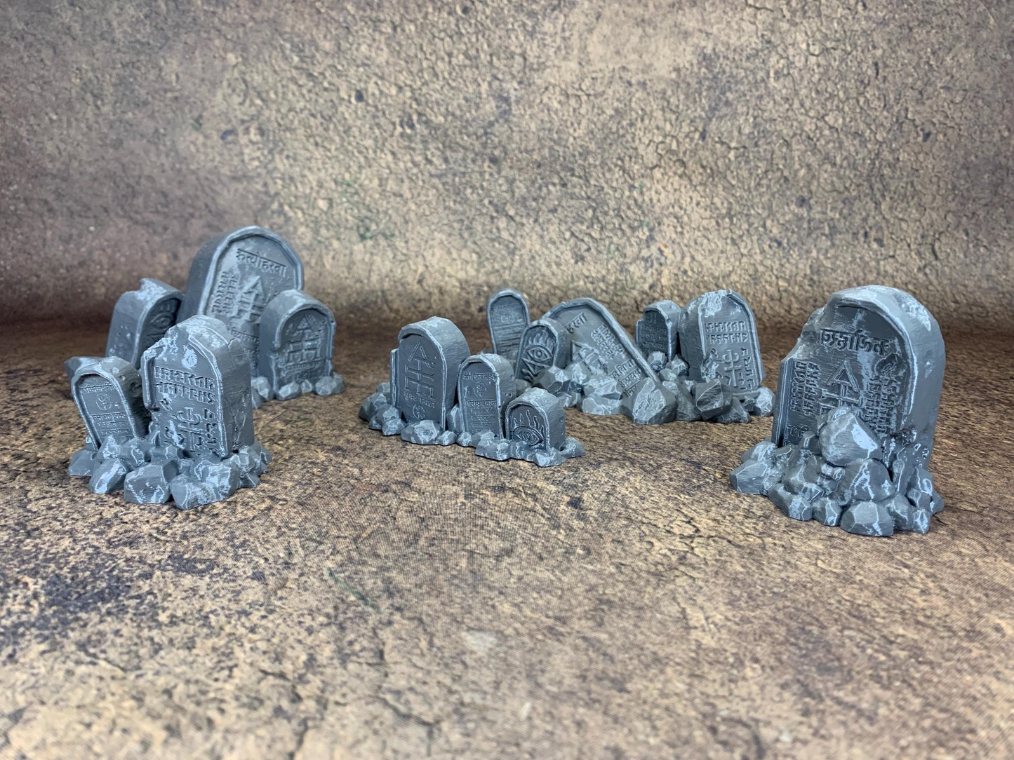 Unholy Stone Monuments Bundle | Trench Crusade Stone Tablets | Wargaming | New Antioch | Pilgrim |  Tabletop Terrain | 28/32mm | Diceverse