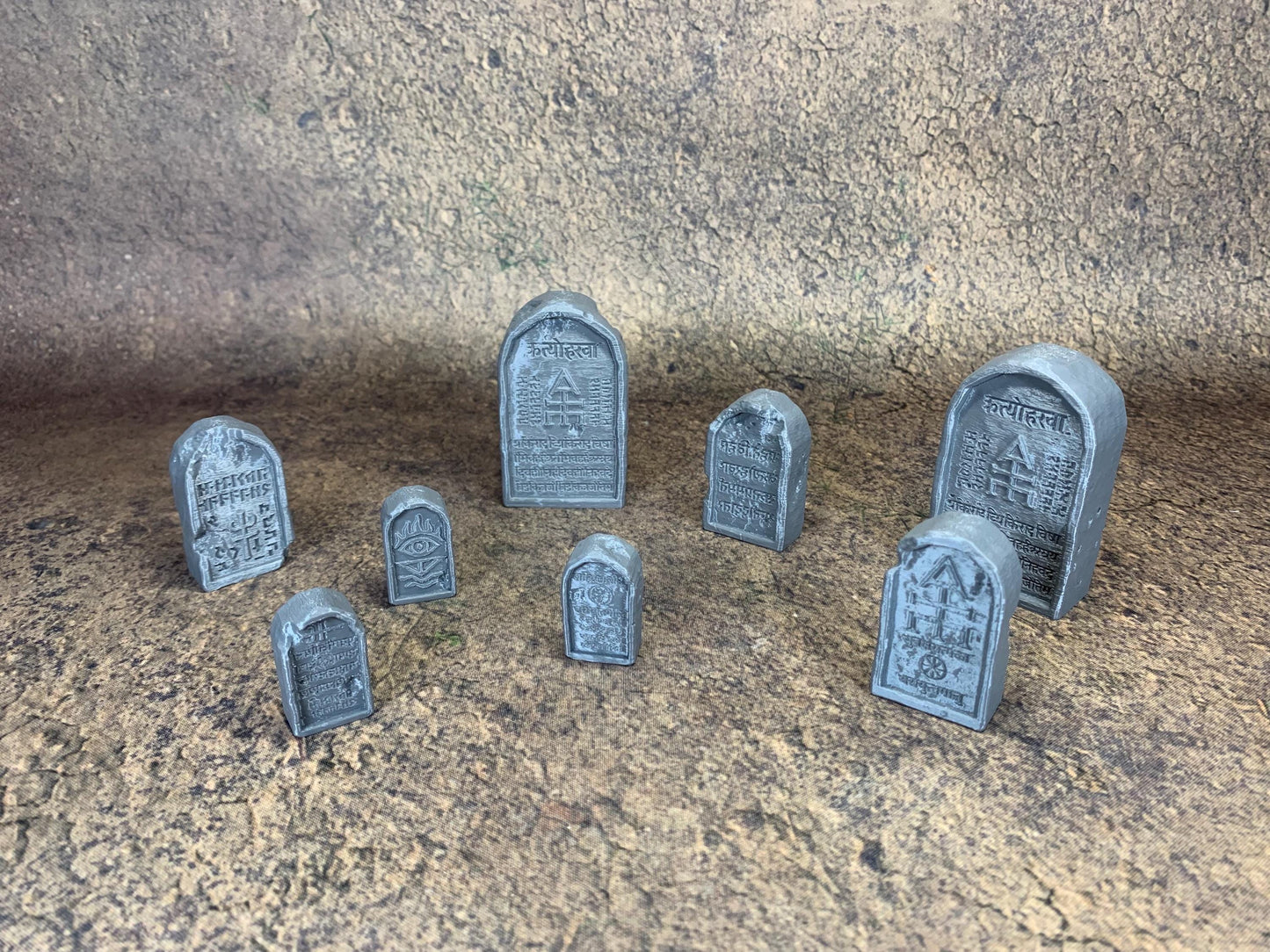 Unholy Stone Monuments Bundle | Trench Crusade Stone Tablets | Wargaming | New Antioch | Pilgrim |  Tabletop Terrain | 28/32mm | Diceverse