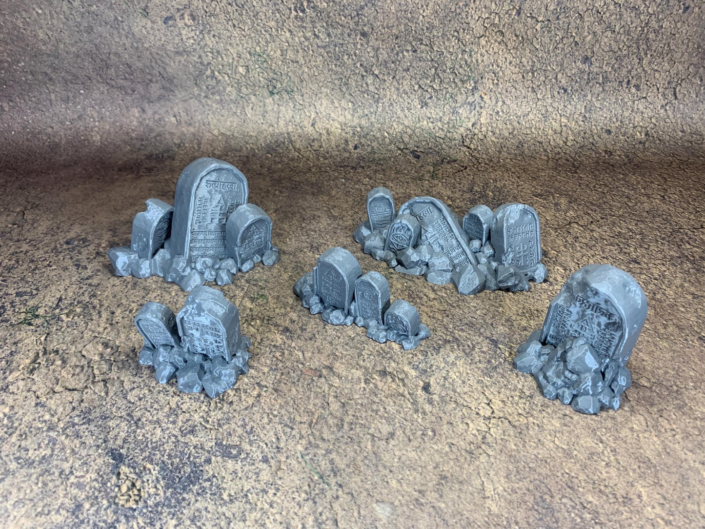 Unholy Stone Monuments Bundle | Trench Crusade Stone Tablets | Wargaming | New Antioch | Pilgrim |  Tabletop Terrain | 28/32mm | Diceverse