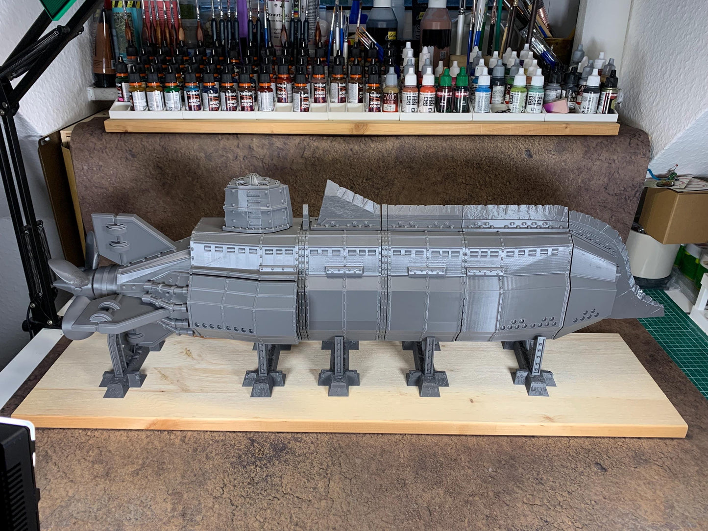 Heretic Legion Submarine | Playable Interior | Trench Crusade | Storming the Shores | Naval Raiders | Tabletop Terrain | 28/32mm | Diceverse