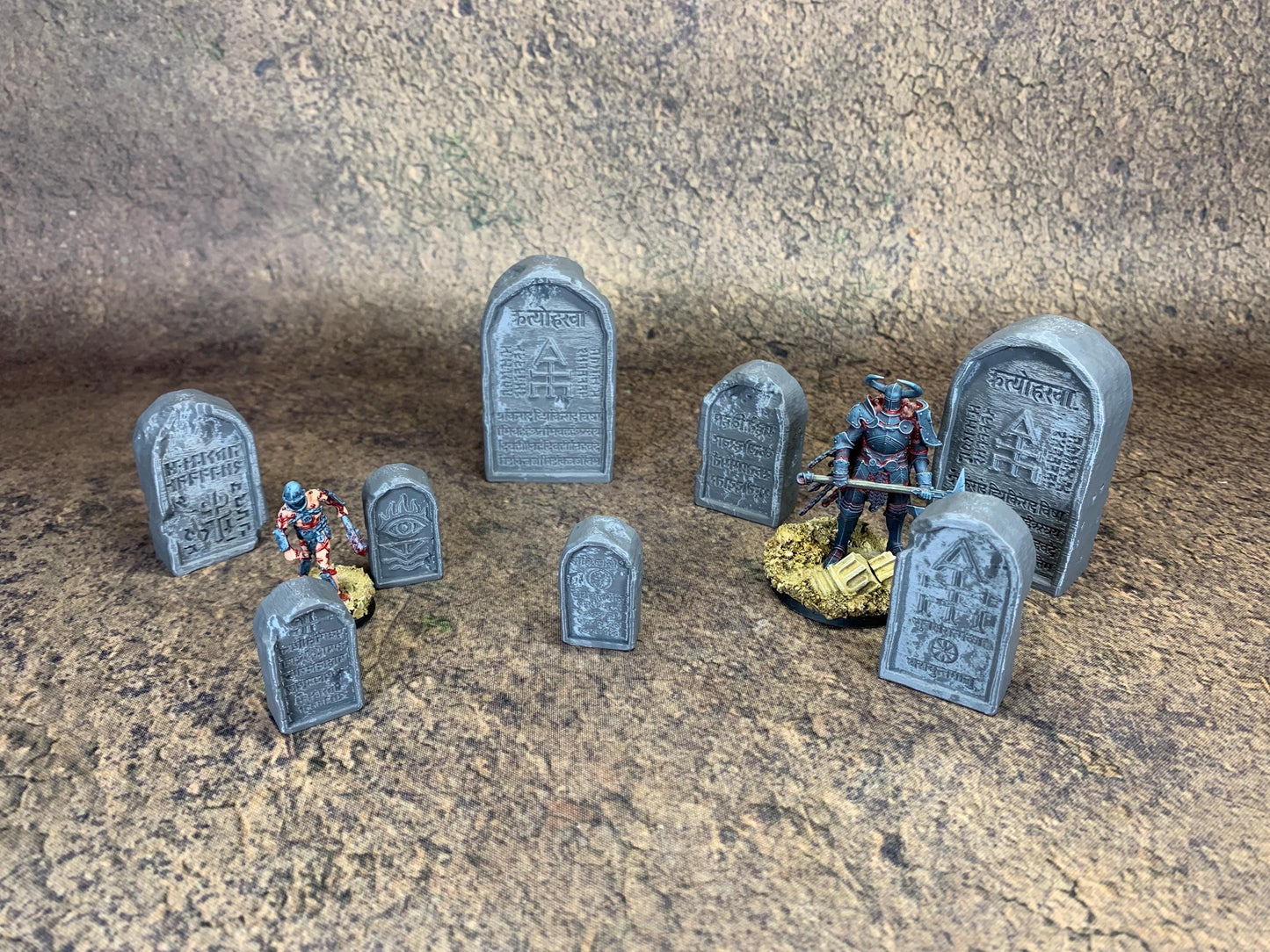 Unholy Stone Monuments Bundle | Trench Crusade Stone Tablets | Wargaming | New Antioch | Pilgrim |  Tabletop Terrain | 28/32mm | Diceverse